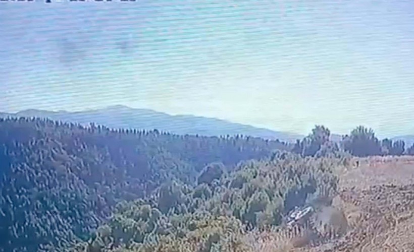 Devrilen traktörünün altında kalıp, öldü: Kaza anı kamerada
