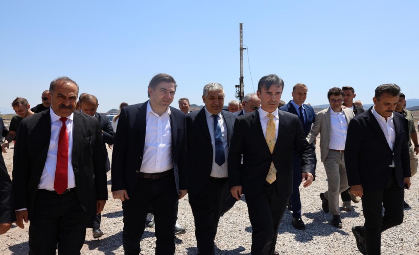 Dikili Jeotermal Isıtmalı Sera OTB'de çalışmalar incelendi