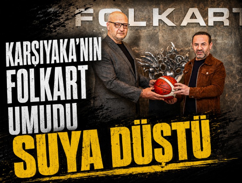 Folkart Karşıyaka'ya sponsor olmuyor