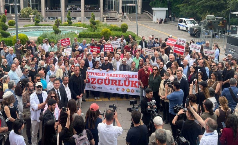 Gazeteci İsmail Arı'nın duruşması öncesi basın meslek örgütlerinden açıklama