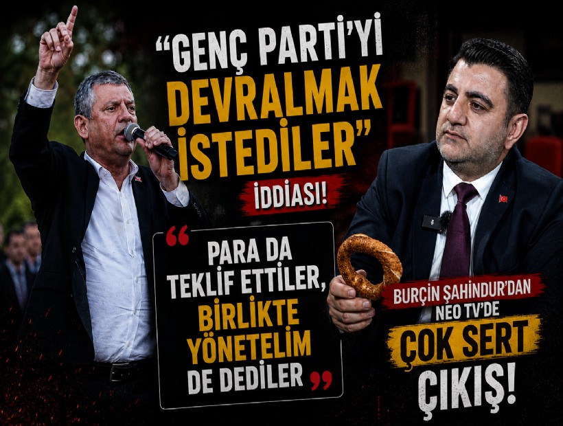 Genç Parti Lideri Şahindur'dan 'Özgür Özel' iddialarına çarpıcı yanıt: 'Partiyi bırakmamız için para bile teklif ettiler!'