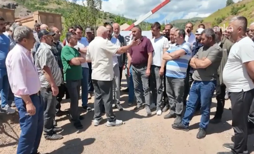 Giresun'daki maden işçilerinden maaş isyanı: 'Evimize ekmek götüremiyoruz'