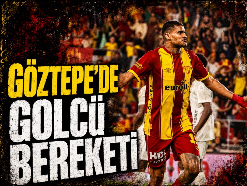 Göztepe'de golcü bereketi