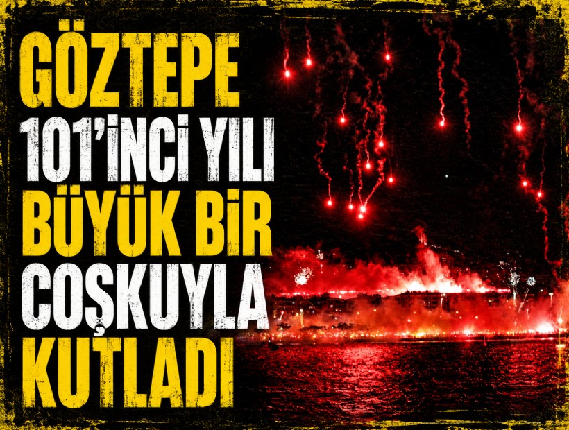 Göztepe’de 101’inci yıl coşkusu yaşandı