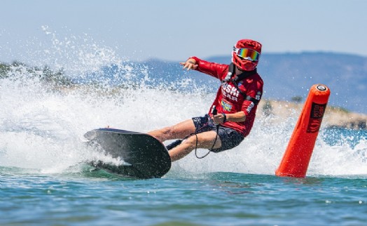 İzeltaş Dünya Motosurf Şampiyonası ilk gün etap yarışları sona erdi