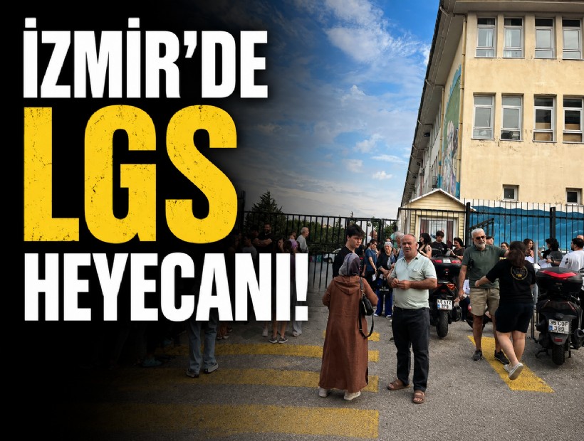 İzmir'de LGS heyecanı