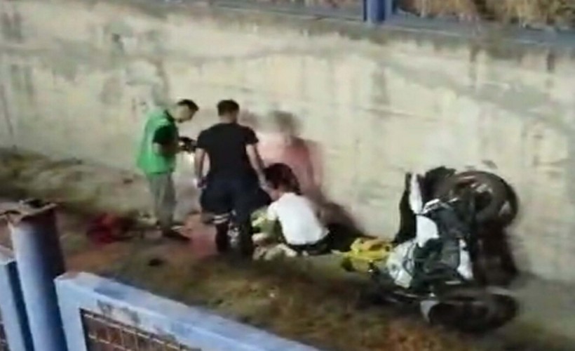 İzmir'de feci kaza! Motosikletle dereye uçan kadın hayatını kaybetti