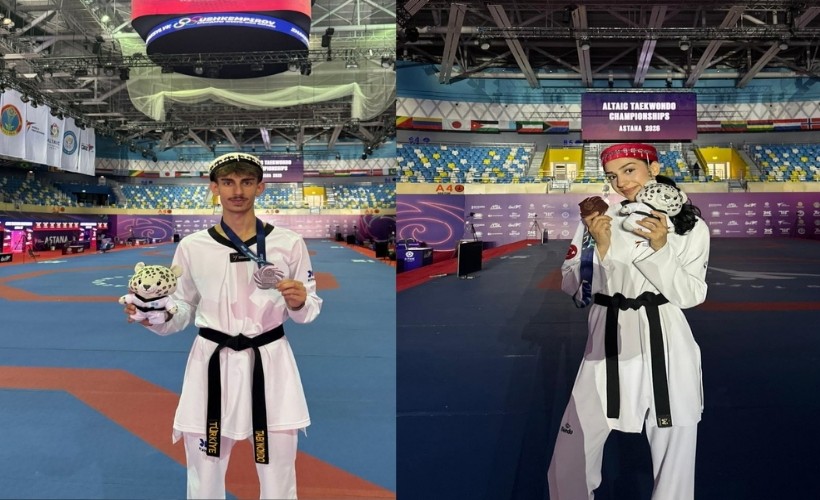 İzmirli sporcular Astana’dan madalya ile döndü