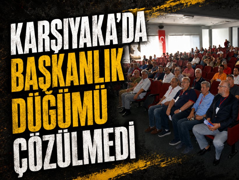 Karşıyaka'da başkanlık düğümü çözülmedi