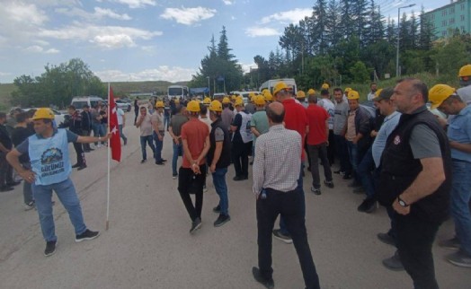 Madencilerin Beypazarı'nda bekleyişi sürüyor: Yıldızlar Holding önüne çağrı