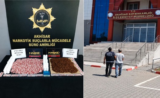 Manisa'da uyuşturucu ticaretine 3 tutuklama!