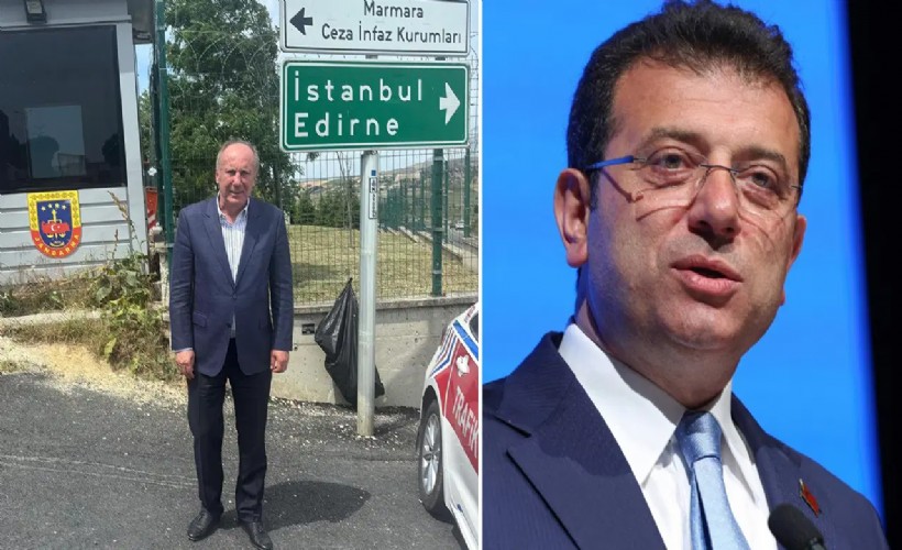 Muharrem İnce, Ekrem İmamoğlu'nu ziyaret etti