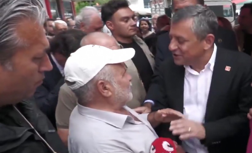 Özgür Özel ile CHP'li vatandaş arasında dikkat çeken istifa diyaloğu