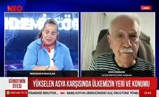 Doğu Perinçek'ten NEO TV'de çarpıcı 'mutlak butlan' yorumu: Türkiye'nin son yıllarda yaşadığı arınma CHP'ye yansıdı