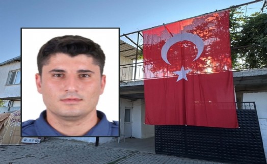 Şehit polise yürek burkan veda...