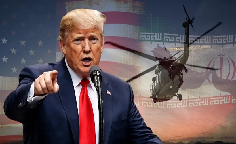 Trump'tan flaş İran çıkışı: 'Helikopterimizi düşürdüler, karşılık vereceğiz'
