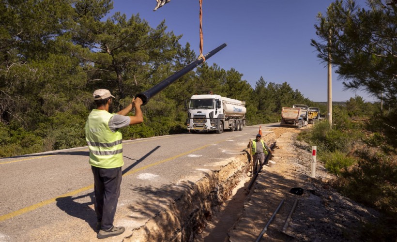 Urla’ya 40 kilometrelik içme suyu hattı