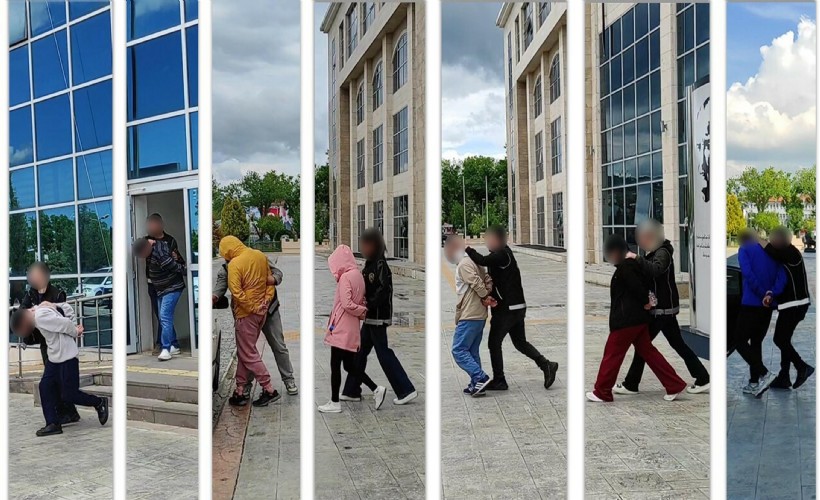 Uşak'ta uyuşturucu operasyonu: 10 şüpheli tutuklandı
