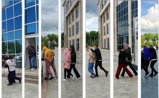 Uşak'ta uyuşturucu operasyonu: 10 şüpheli tutuklandı