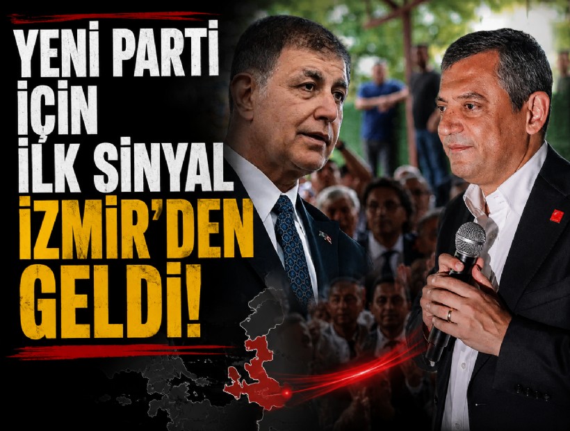 Yeni parti için ilk sinyal İzmir'den geldi