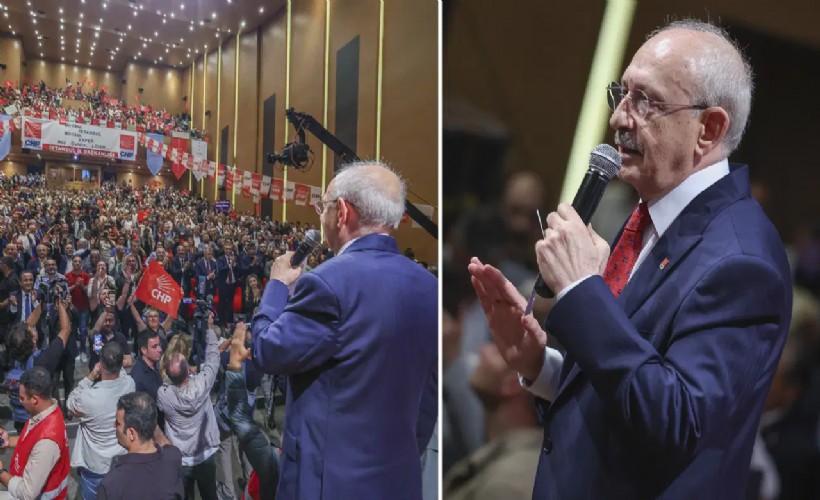 'Paralı figüranlarla' dolu salonda konuşan Kılıçdaroğlu'nun sözleri gündemde