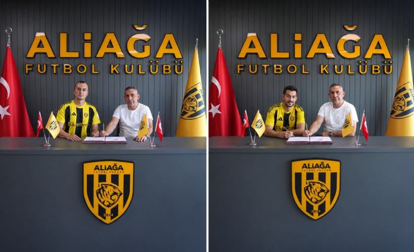 Aliağa FK'dan çifte imza
