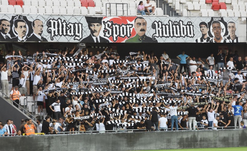 Altay'da gündem ihtar çeken futbolcular