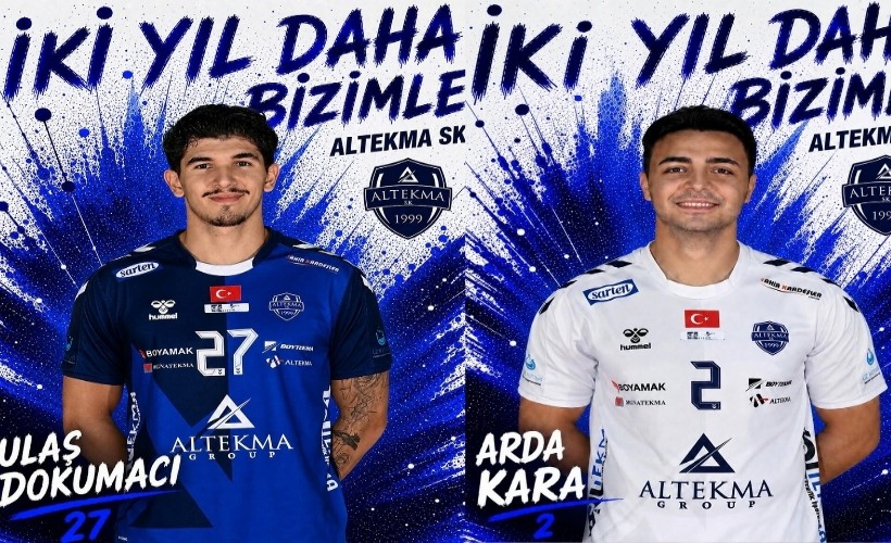 Altekma'da iç transferde iki imza