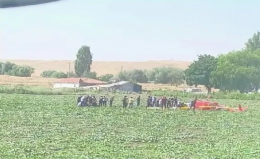 Ankara'da bir eğitim helikopteri düştü: 1 can kaybı!