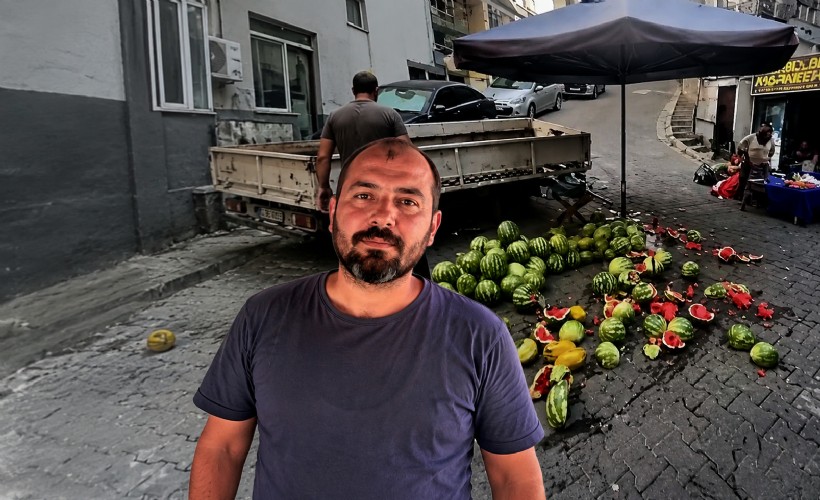 Arabayla karpuzları ezilen esnaf konuştu