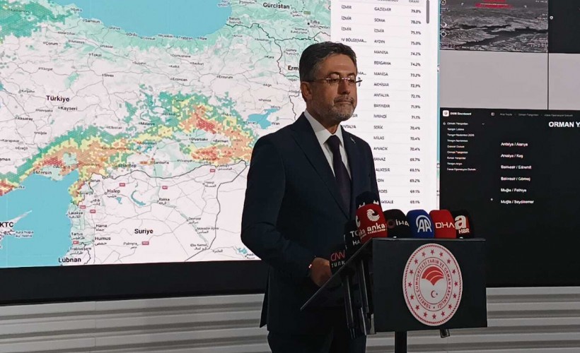 Bakan Yumaklı: 'Son 24 saatte 110 yangın kontrol altına alındı'