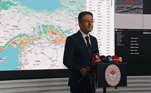 Bakan Yumaklı: 'Son 24 saatte 110 yangın kontrol altına alındı'