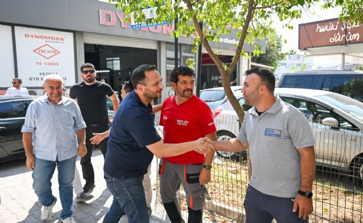 Başkan Eşki: Bornova bir sanayi kentidir, esnafımızın her zaman yanındayız