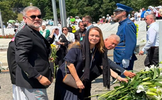 Başkan Mutlu, Bosna Hersek'te Srebrenitsa'nın acısına ortak oldu