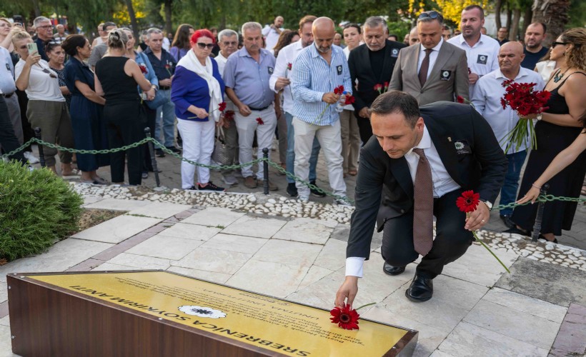Bornova'da Srebrenitsa anması: Katledilen 8 bin 372 Boşnak unutulmadı
