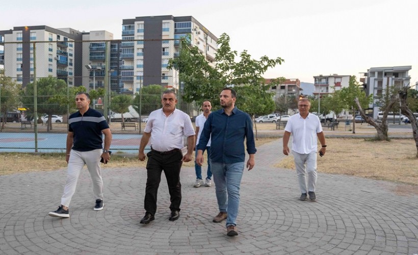 Bornova’da Doğanlar için hizmet seferberliği! Başkan Eşki sorunları yerinde çözüyor