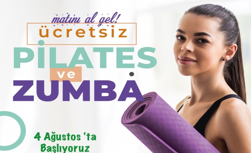 Buca Arena’da ücretsiz pilates ve zumba dersleri başlıyor