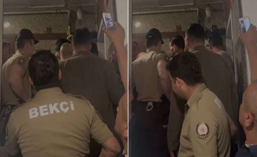 Butlan ekibi 'görev başında': CHP'nin Ankara İl Başkanlığı'na bekçilerle dayandılar