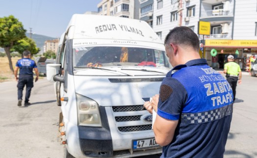 Büyükşehir'den tarım işçisi servislerine sıkı denetim