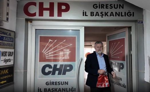 CHP Giresun'a il başkanı atanmadı, il binasının anahtarı genel merkeze kargolandı
