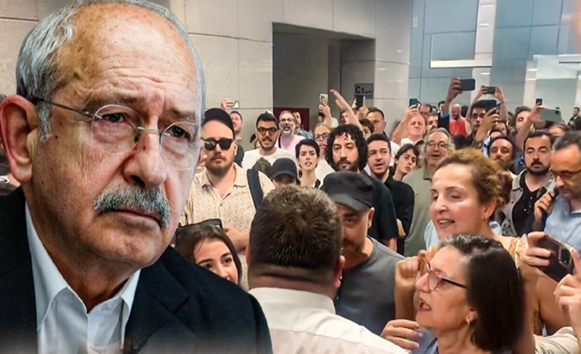 Deniz Göktaş'a 'desteğe' giden Kılıçdaroğlu'na adliyede protesto! 'Hain' diye slogan atıldı