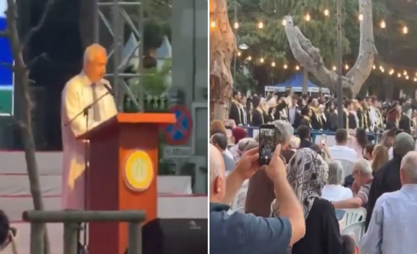 Ekrem İmamoğlu'nun diplomasını iptal eden rektöre protesto