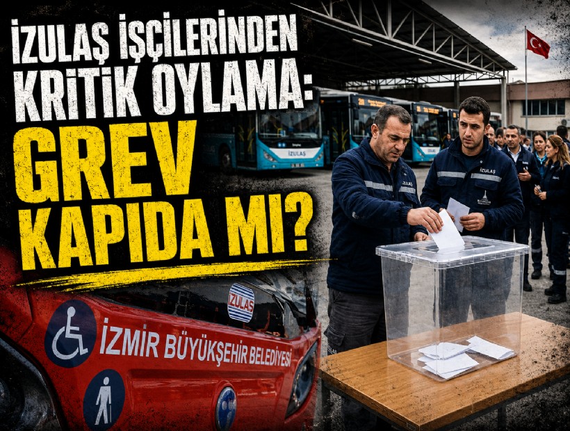 İZULAŞ işçilerinden kritik oylama: Grev kapıda mı?