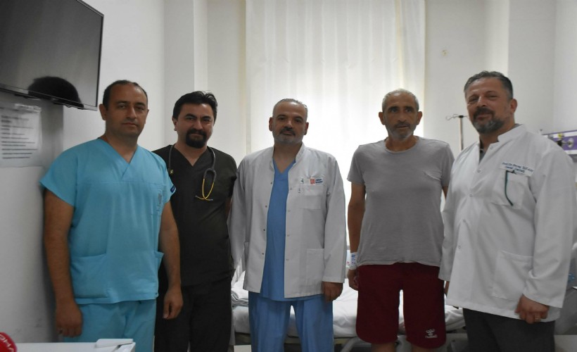 İzmir'de ilk kez uygulanan yöntemle sağlığına kavuştu