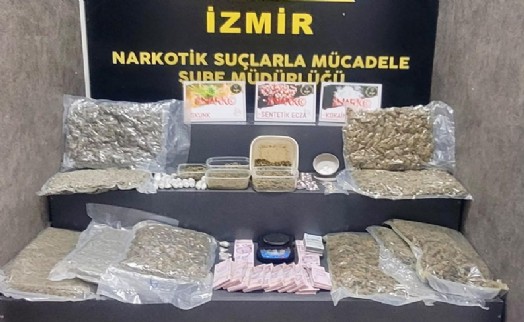 İzmir'de uyuşturucu operasyonunda 1 tutuklama