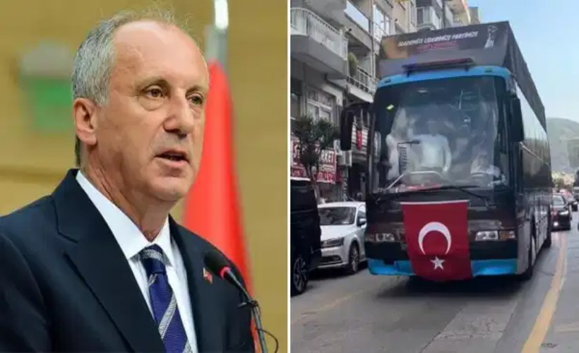 İzmir mitinginde gündeme gelmişti... Muharrem İnce'den 'otobüs' iddiasına yanıt