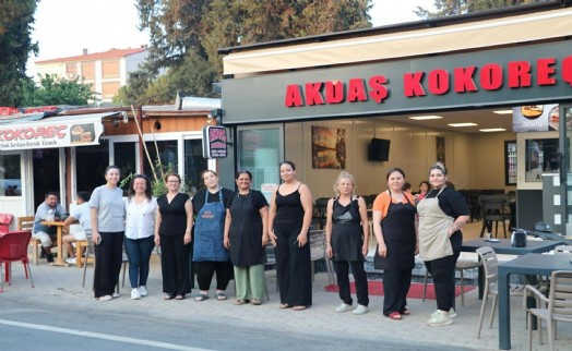 Kadın esnaf sokağı örnek oluyor