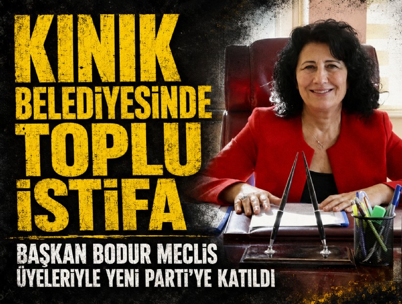 Kınık belediyesinde toplu istifa: Başkan Bodur meclis üyeleriyle YENİ Parti’ye katıldı