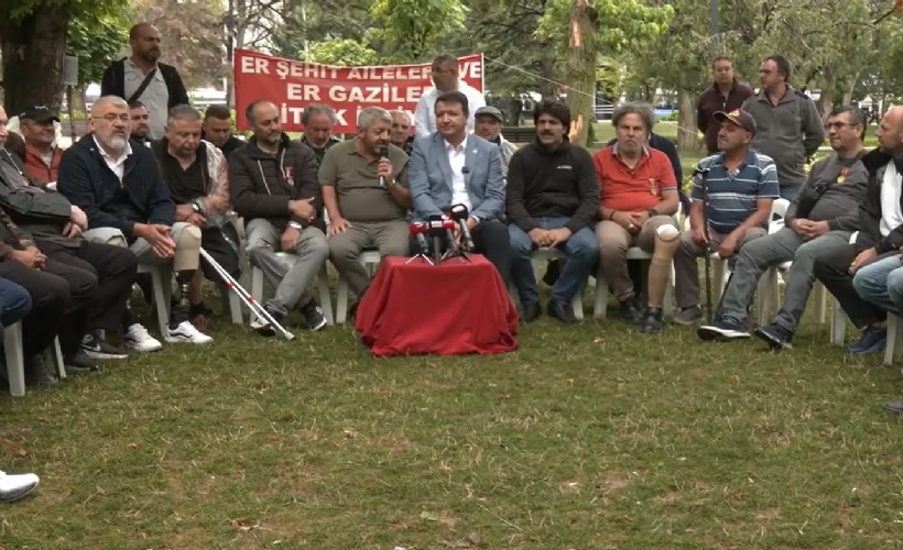 Mahmut Arıkan'dan oturma eylemindeki şehit aileleri ve gazilere destek