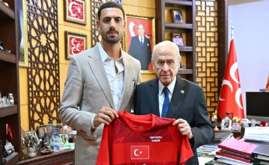 Merih Demiral Devlet Bahçeli'yi ziyaret etti: Sonra o isimlere gitti